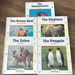 Lot of 5 Readers Digest Young Families Animal Close-Ups Hardcover Books Science